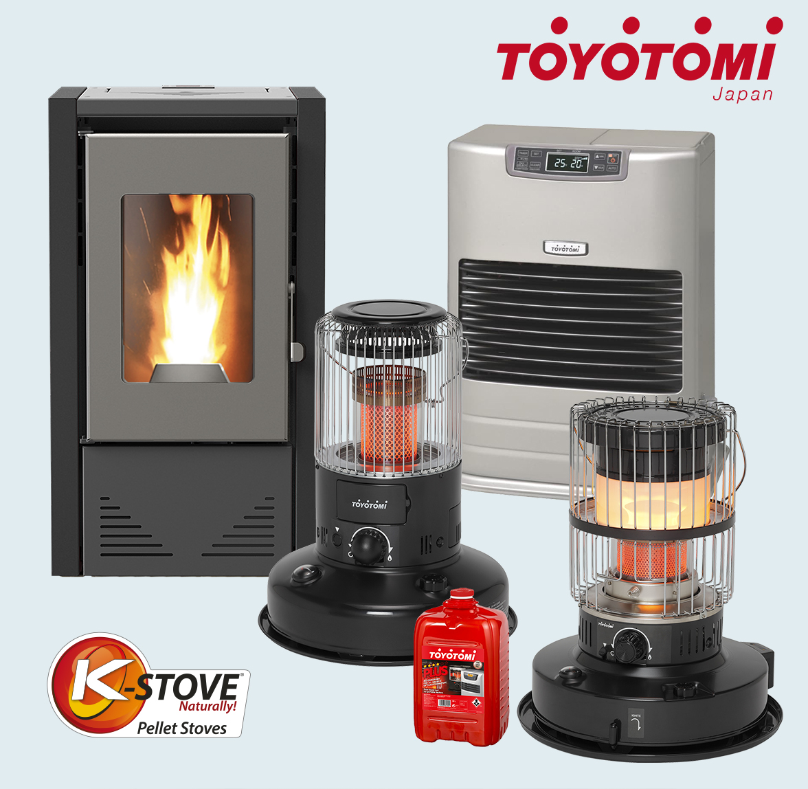 K-Stove toyotomi Solvos4Leisure